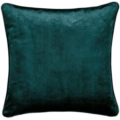 Helena Springfield Escala Teal Velvet Cushion
