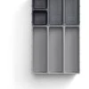 Joseph Joseph Blox 7 Piece Drawer Organiser Set - Grey