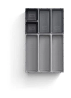 Joseph Joseph Blox 7 Piece Drawer Organiser Set - Grey