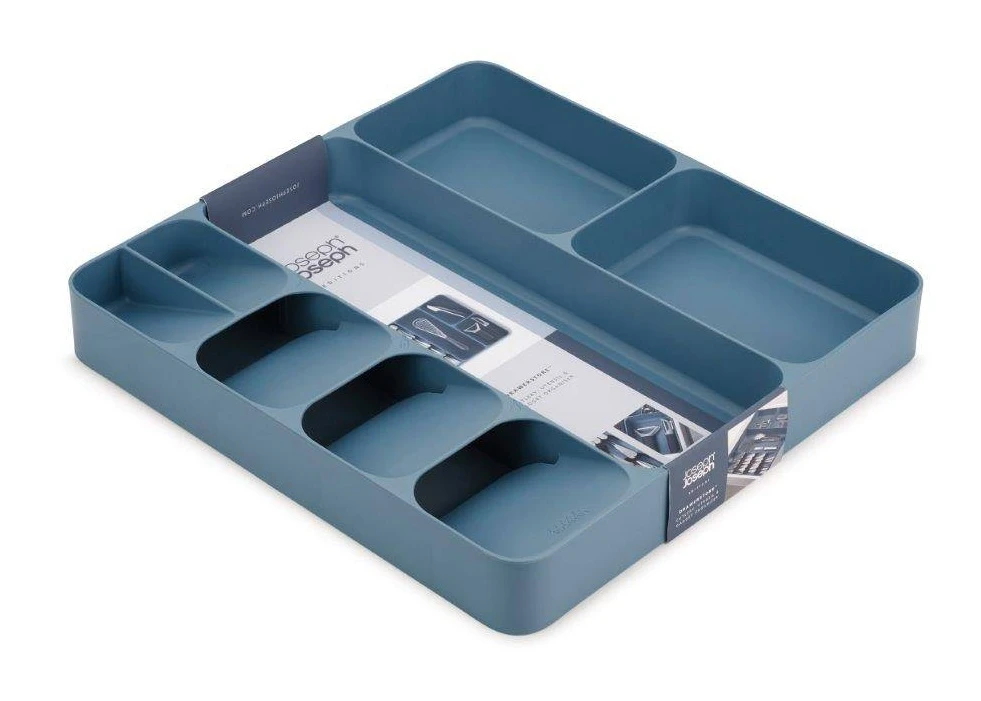 Joseph Joseph DrawerStore Cutlery Organiser Editions - Sky 5 Joseph Joseph DrawerStore Cutlery Organiser Editions - Sky - Image 3