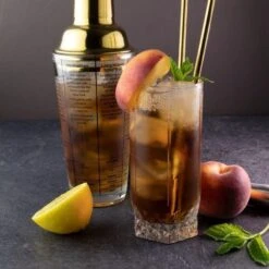 Taylors Eye Witness Glass Cocktail Shaker 400ml - Gold -Haven Home Shop 45507 4364