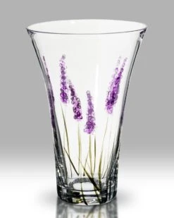 Nobile Lavender Flared Vase 19cm