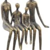 Libra Sitting Family Of Four Shelf Sculpture