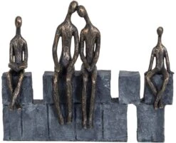 Libra Bronze Blocks Family Of Four