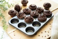 Luxe 12 Cup Muffin Pan -Haven Home Shop 46523 2953