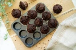 Luxe 12 Cup Muffin Pan -Haven Home Shop 46523 2954