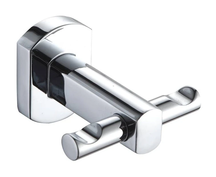 Showerdrape Admirality Double Robe Hook Chrome 3 Showerdrape Admirality Double Robe Hook Chrome