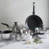 Simply Home Stainless Steel 5 Piece Pan Set -Haven Home Shop 48154 38660