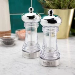 Taylors Eye Witness Sabatier Chartres Salt & Pepper Mill Set Of 2 -Haven Home Shop 48915 36726