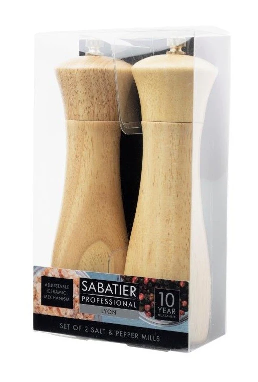 Taylors Eye Witness Sabatier Lyon Salt & Pepper Mill Set Of 2 4 Taylors Eye Witness Sabatier Lyon Salt & Pepper Mill Set Of 2 - Image 2