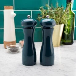 Taylors Eye Witness Salt & Pepper Mill Blue Set Of 2 -Haven Home Shop 48926 36691