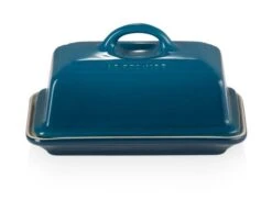 Le Creuset Butter Dish Deep Teal 8 Le Creuset Butter Dish Deep Teal -Haven Home Shop 49029 36425