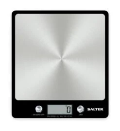 Salter Stainless Steel Evo Digital Kitchen Scales 5kg 9 Salter Stainless Steel Evo Digital Kitchen Scales 5kg -Haven Home Shop 49033 36410