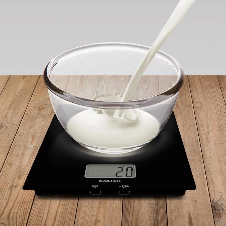 Salter Glass Digital Kitchen Scales 5kg 3 Salter Glass Digital Kitchen Scales 5kg
