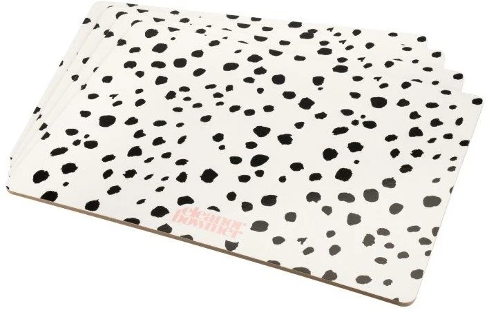 Captivate Eleanor Bowmer Placemat Set Of 4 Dalmation 4 Captivate Eleanor Bowmer Placemat Set Of 4 Dalmation - Image 2