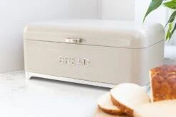 KitchenCraft Lovello Bread Bin Latte -Haven Home Shop 49154 36113