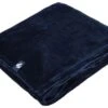 Heat Holder Fleece Blanket/Throw - Navy -Haven Home Shop 49380 35542
