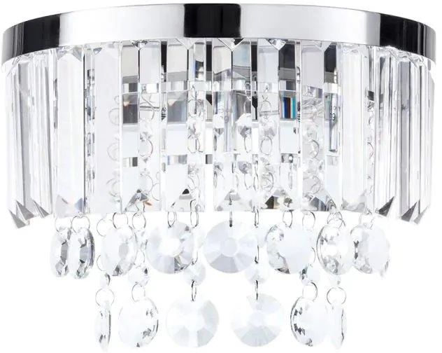 BHS Paladina Wall Light, Chrome 3 BHS Paladina Wall Light, Chrome