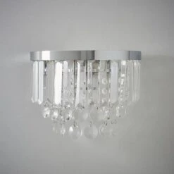 BHS Paladina Wall Light, Chrome 7 BHS Paladina Wall Light, Chrome -Haven Home Shop 50015 33775