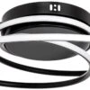 BHS Pei Rings LED Flush Ceiling Light Black 1 BHS Pei Rings LED Flush Ceiling Light Black -Haven Home Shop 50026 33744