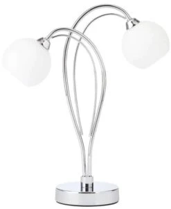 BHS Soni Table Lamps Lamp, Chrome