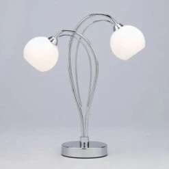 BHS Soni Table Lamps Lamp, Chrome -Haven Home Shop 50027 33749