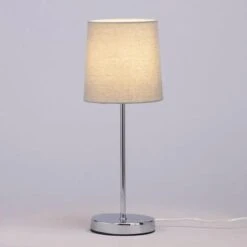 BHS Mira Touch Stick Table Lamps Lamp Grey -Haven Home Shop 50031 33734