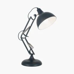 Pacific Lifestyle Alonzo Matt Blk Angled Task Lamp -Haven Home Shop 50041 33699