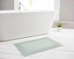 Deyongs Bliss Terry Bath Mat Spearmint