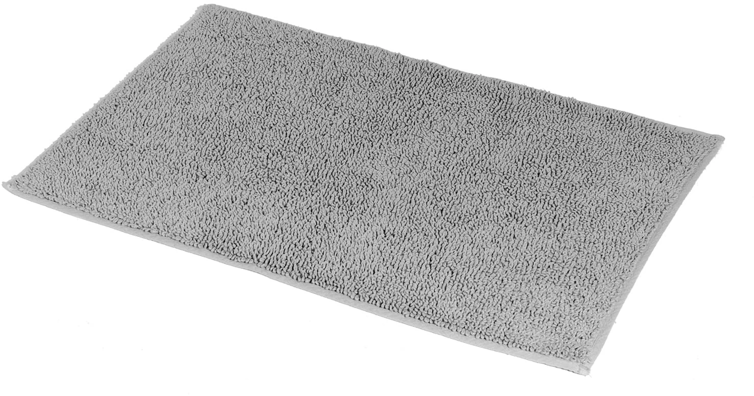 Showerdrape Andorra Bath Mat Grey 3 Showerdrape Andorra Bath Mat Grey