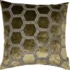 Malini Ivor Olive Cushion 56cm X 56cm 2 Malini Ivor Olive Cushion 56cm X 56cm -Haven Home Shop 50342 33102