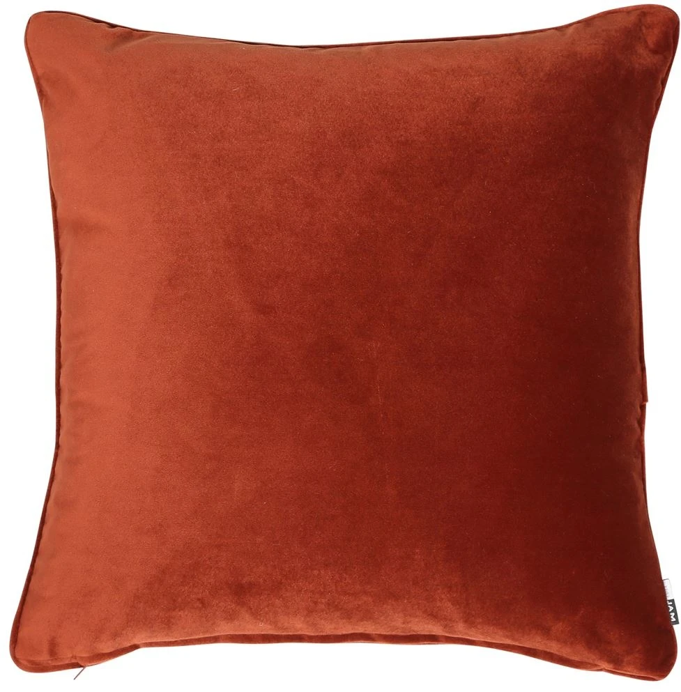Malini Luxe Paprika Cushion 43cm X 43cm 3 Malini Luxe Paprika Cushion 43cm X 43cm
