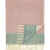 Morris & Co Strawberry Thief Pink Throw -Haven Home Shop 50608 32200