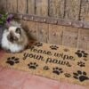 Smart Garden Wipe Your Paws Decoir Mat - 45 X 75 Cm -Haven Home Shop 50910 31394