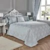 Dreams & Drapes Imelda Duck Egg Bedspread -Haven Home Shop 51137 30425