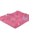 Bedlam Flutterby Butterfly Pink Throw -Haven Home Shop 51144 39839