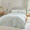 Dreams & Drapes Sandringham Duck Egg Bedspread 1 Dreams & Drapes Sandringham Duck Egg Bedspread -Haven Home Shop 51154 30419