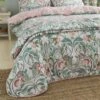 Catherine Lansfield Clarence Floral Bedspread -Haven Home Shop 51318 30035