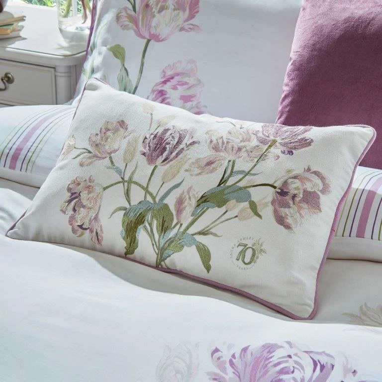 Laura Ashley Gosford Grape Cushion 5 Laura Ashley Gosford Grape Cushion - Image 3