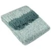 Riva Weaver Herringbone Teal Throw -Haven Home Shop 51752 28843