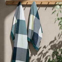 Ted Baker House Check Beach Towel -Haven Home Shop 51938 28182