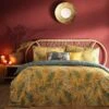 Furn Mazari Exotic Jungle Duvet Cover Set Mustard 1 Furn Mazari Exotic Jungle Duvet Cover Set Mustard -Haven Home Shop 53563 25541
