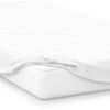 Belledorm Jersey White 38cm Fitted Sheet 2 Belledorm Jersey White 38cm Fitted Sheet -Haven Home Shop 53704 25190