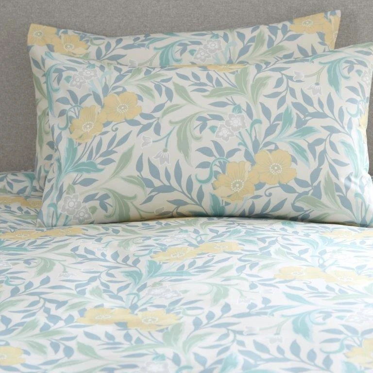 Dreams & Drapes Sandringham Duck Egg Duvet Cover Set 4 Dreams & Drapes Sandringham Duck Egg Duvet Cover Set - Image 2