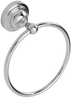 Showerdrape Fidelity Towel Ring - Chrome